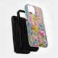Pastel Bloom Dream – Whimsical Rainbow Garden Case