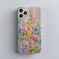 Pastel Bloom Dream – Whimsical Rainbow Garden Case