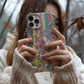 Radiant Petal Parade – Bold & Beautiful Rainbow Floral Case