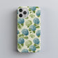 Pastel Hydrangea Charm – Hand-Drawn Floral Case