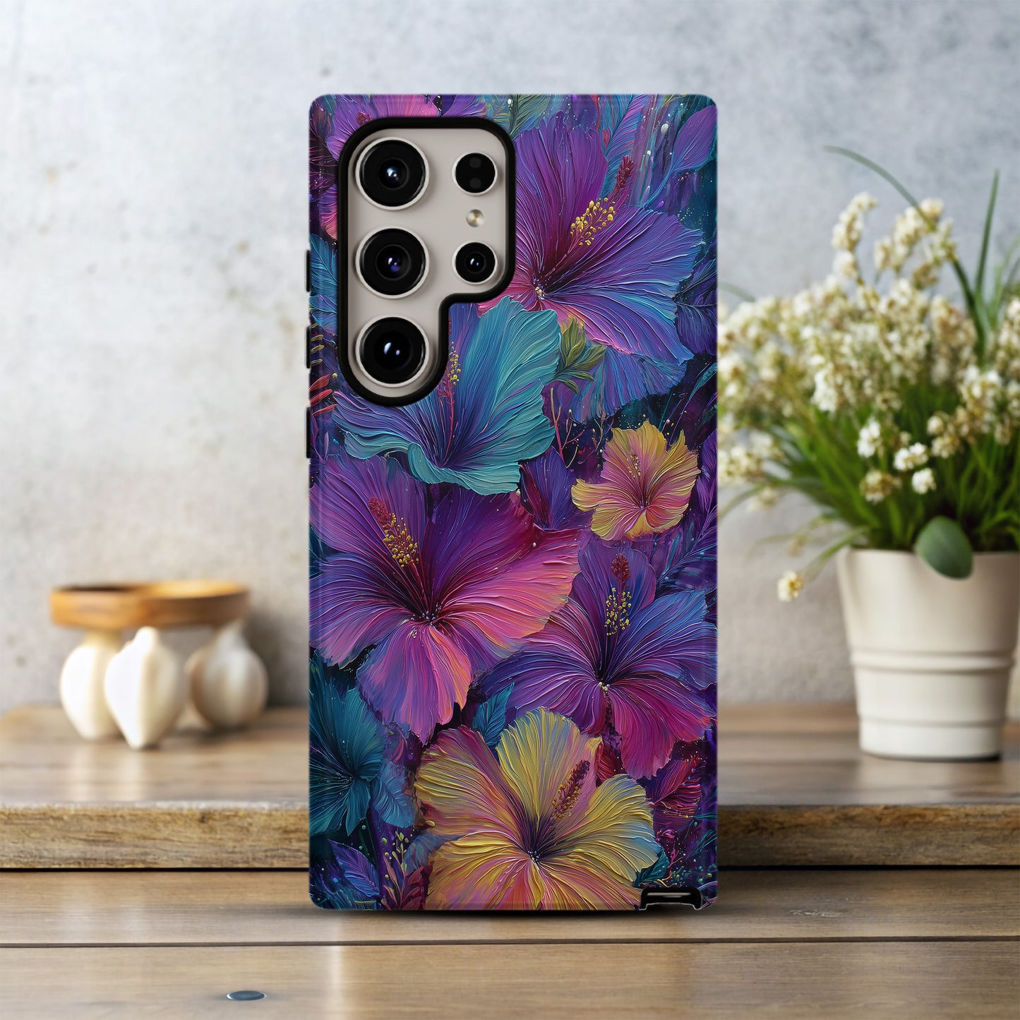Electric Tropics – Vivid Jungle Bloom Phone Case