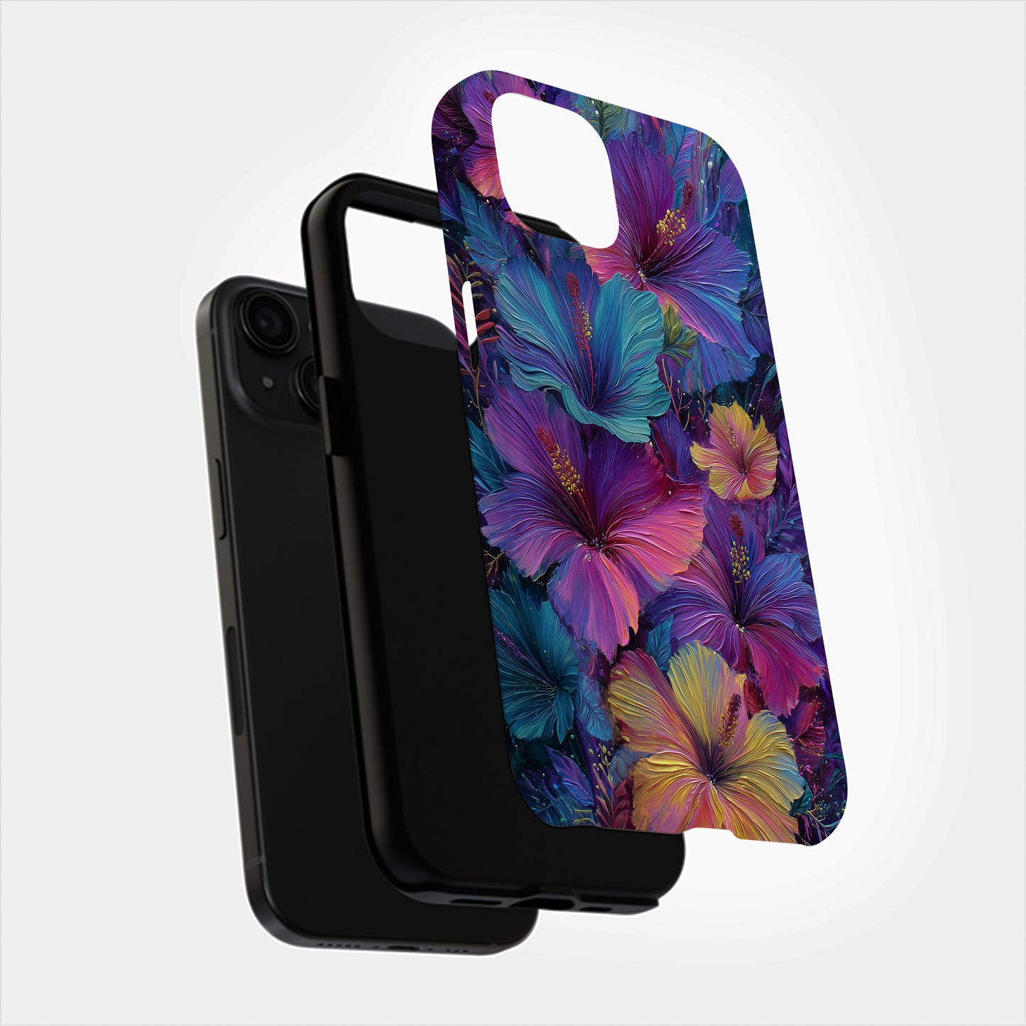 Electric Tropics – Vivid Jungle Bloom Phone Case