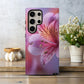 Dew Kissed Elegance – Macro Pink Lily Bloom Phone Case