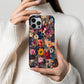 Boho Bloom Collage – Vintage Floral Patchwork Phone Case