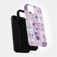 Lavender Lace Patchwork Floral Phone Case