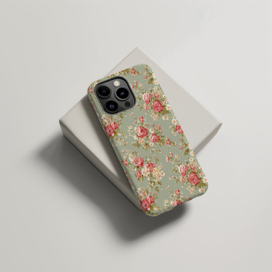 Vintage Rose Garden Phone Case