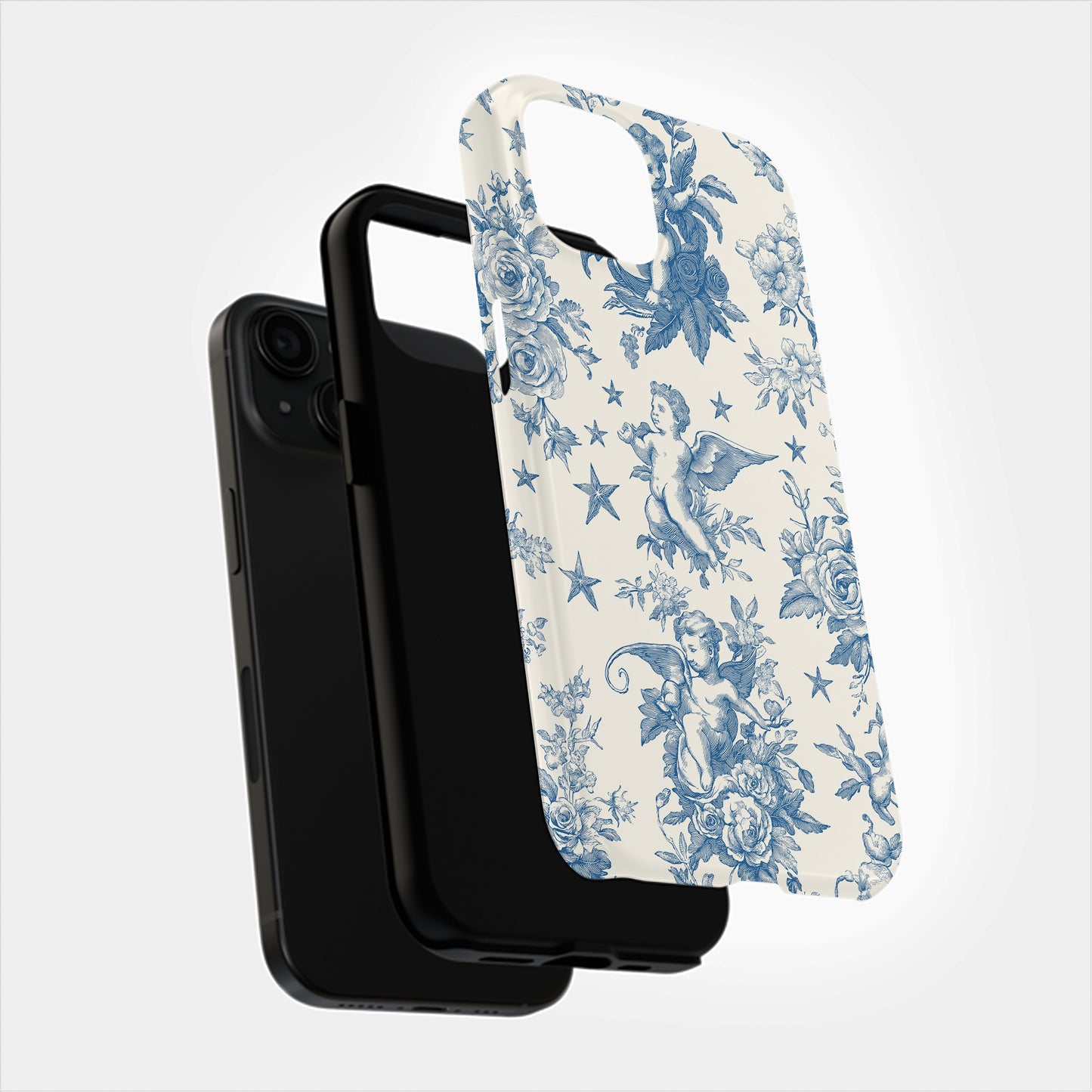Heavenly Cherubs Toile Phone Case