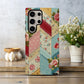 Vintage Patchwork Charm Phone Case
