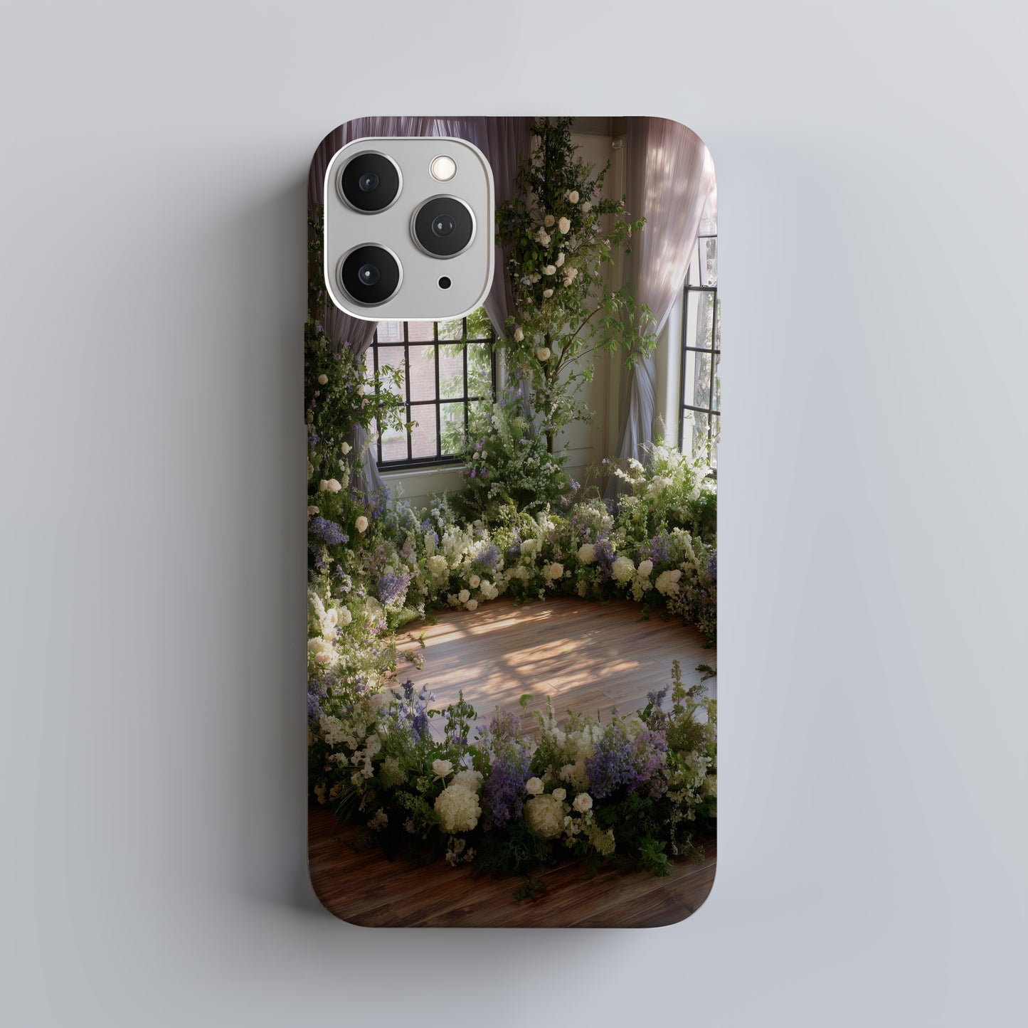 Sacred Bloom Circle Phone Case