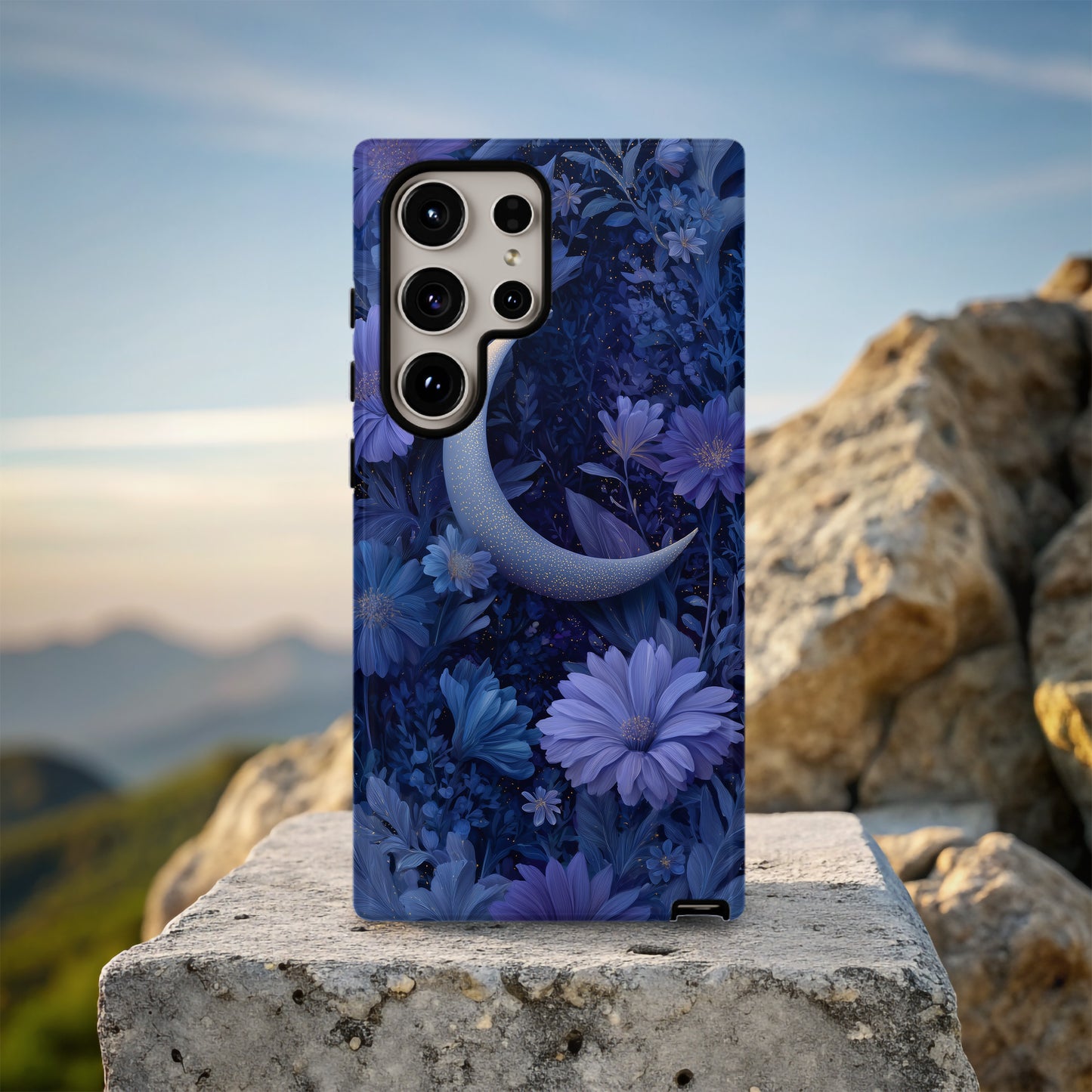 Celestial Garden Moon Phone Case