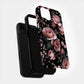 Midnight Blush Bloom Phone Case