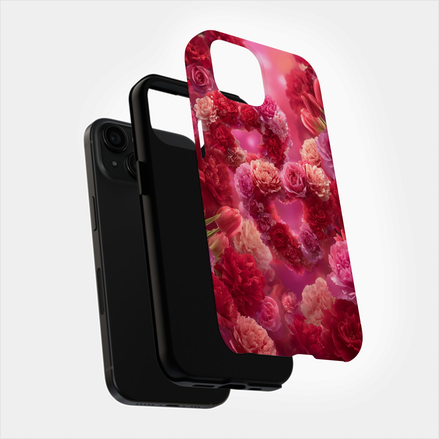 Forever in Bloom Heart Garden Phone Case