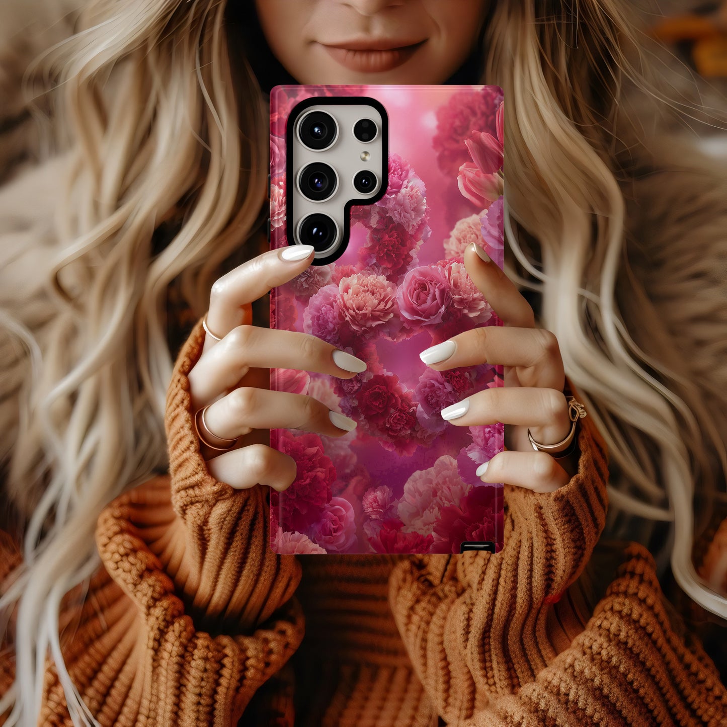 Forever in Bloom Heart Garden Phone Case
