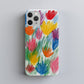 Crayon Bloom Joy Phone Case