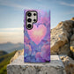Heart of Petals Glow Phone Case