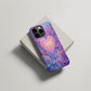 Heart of Petals Glow Phone Case