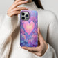 Heart of Petals Glow Phone Case