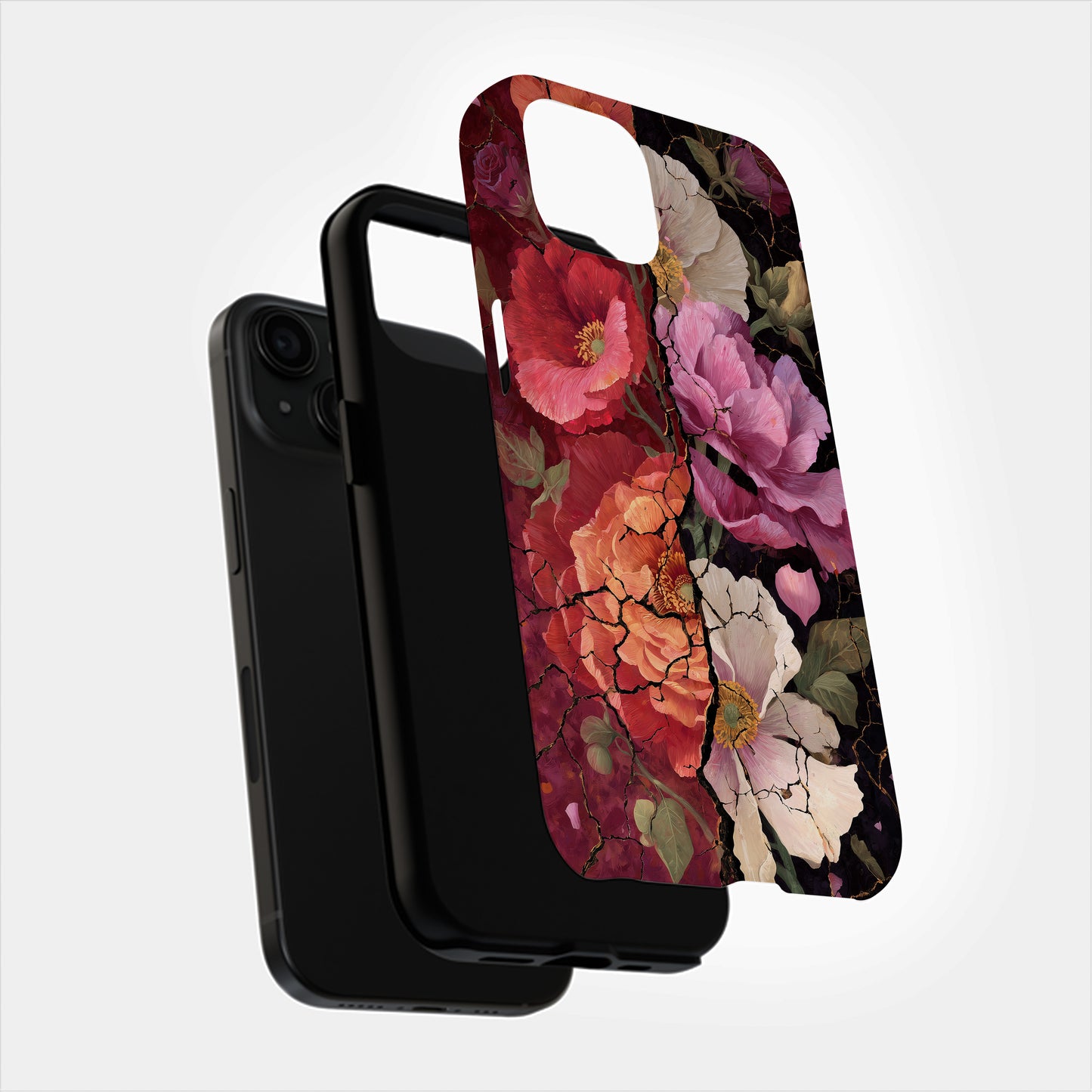 Fractured Bloom Phone Case