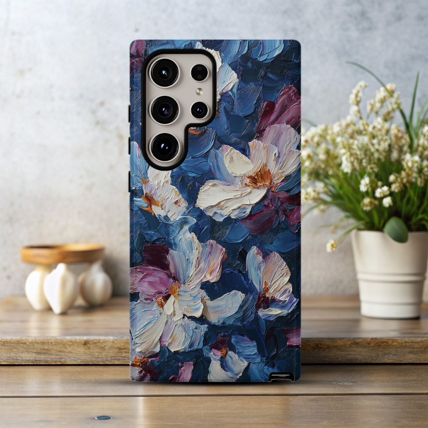Midnight Petals Phone Case
