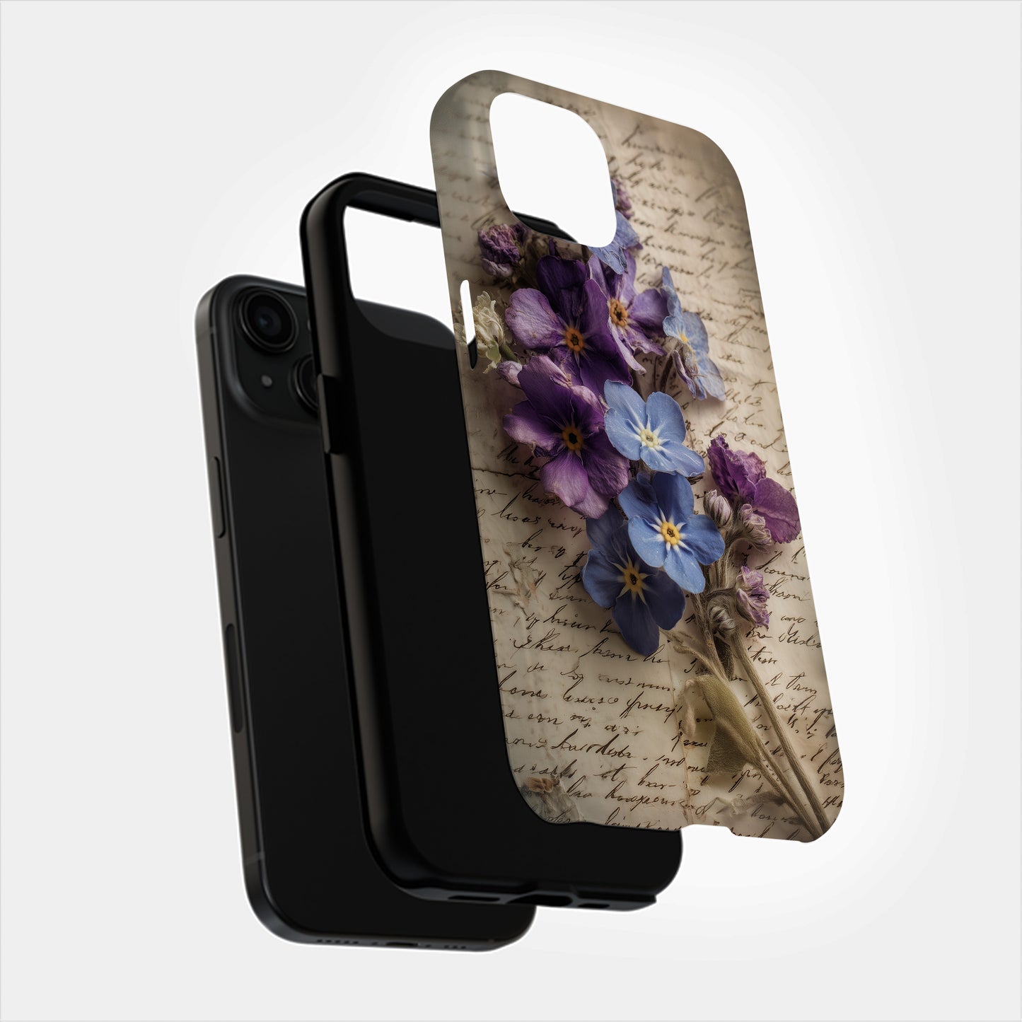 Forget-Me-Not Whisper Phone Case