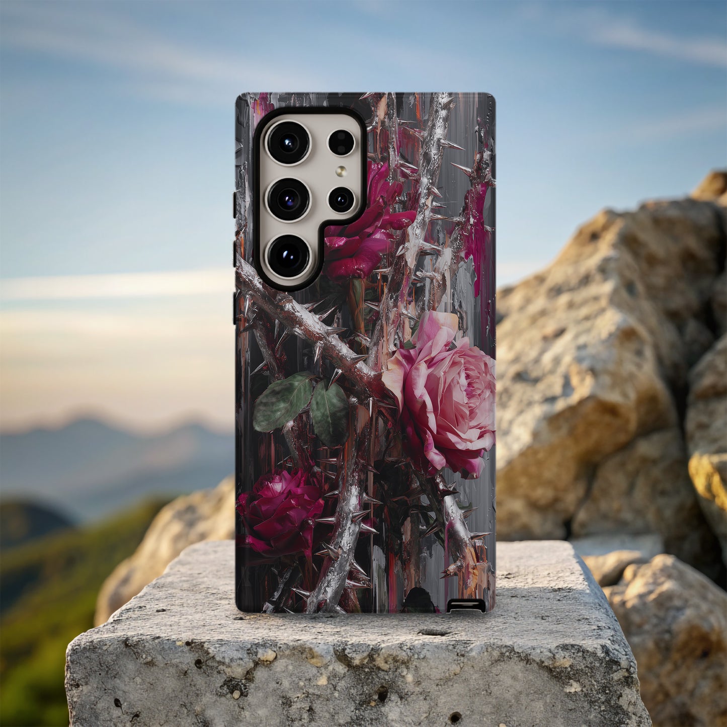 Crimson Thorns & Steel Roses Case