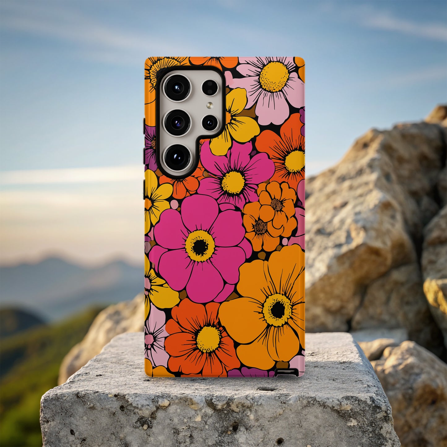 Retro Bloom Pop Art Case