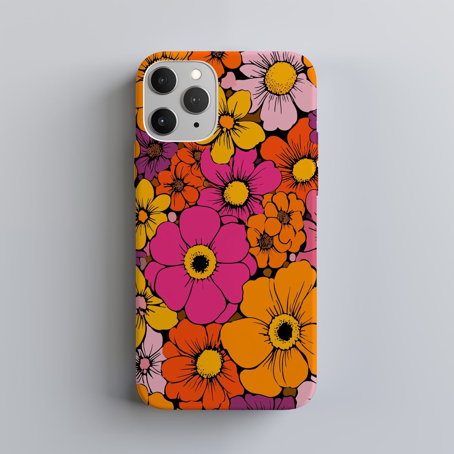 Retro Bloom Pop Art Case