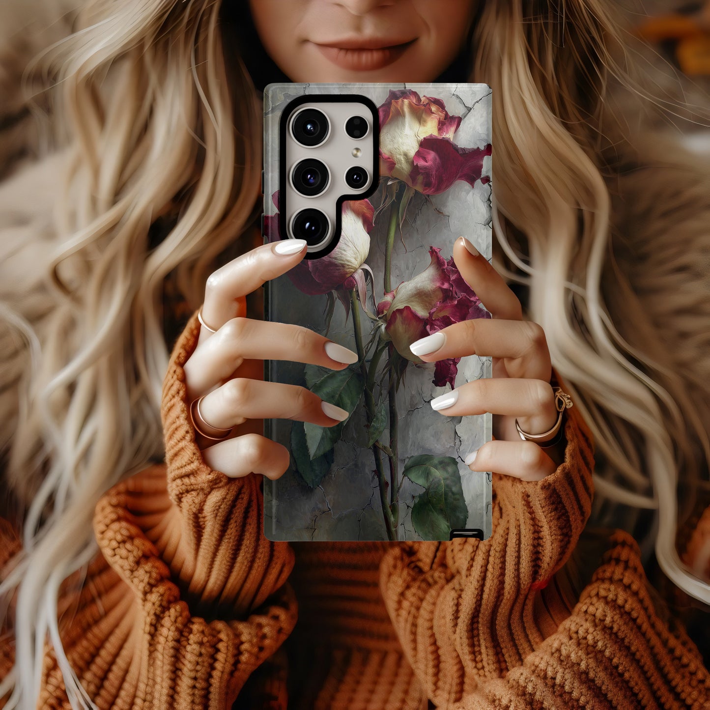 Fading Elegance Rose Case