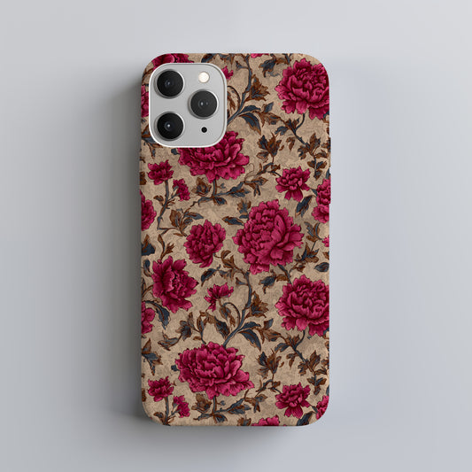 Vintage Peony Garden Case