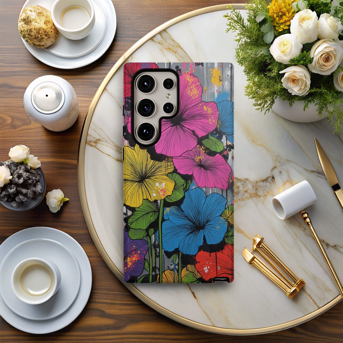 Urban Bloom Graffiti Case