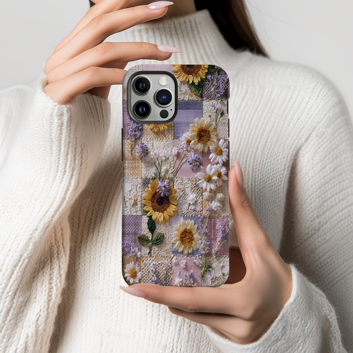 Sun-Kissed Patchwork Floral Case