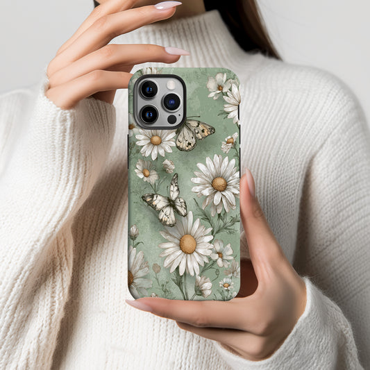 Whispers of Spring: Vintage Daisies & Butterflies