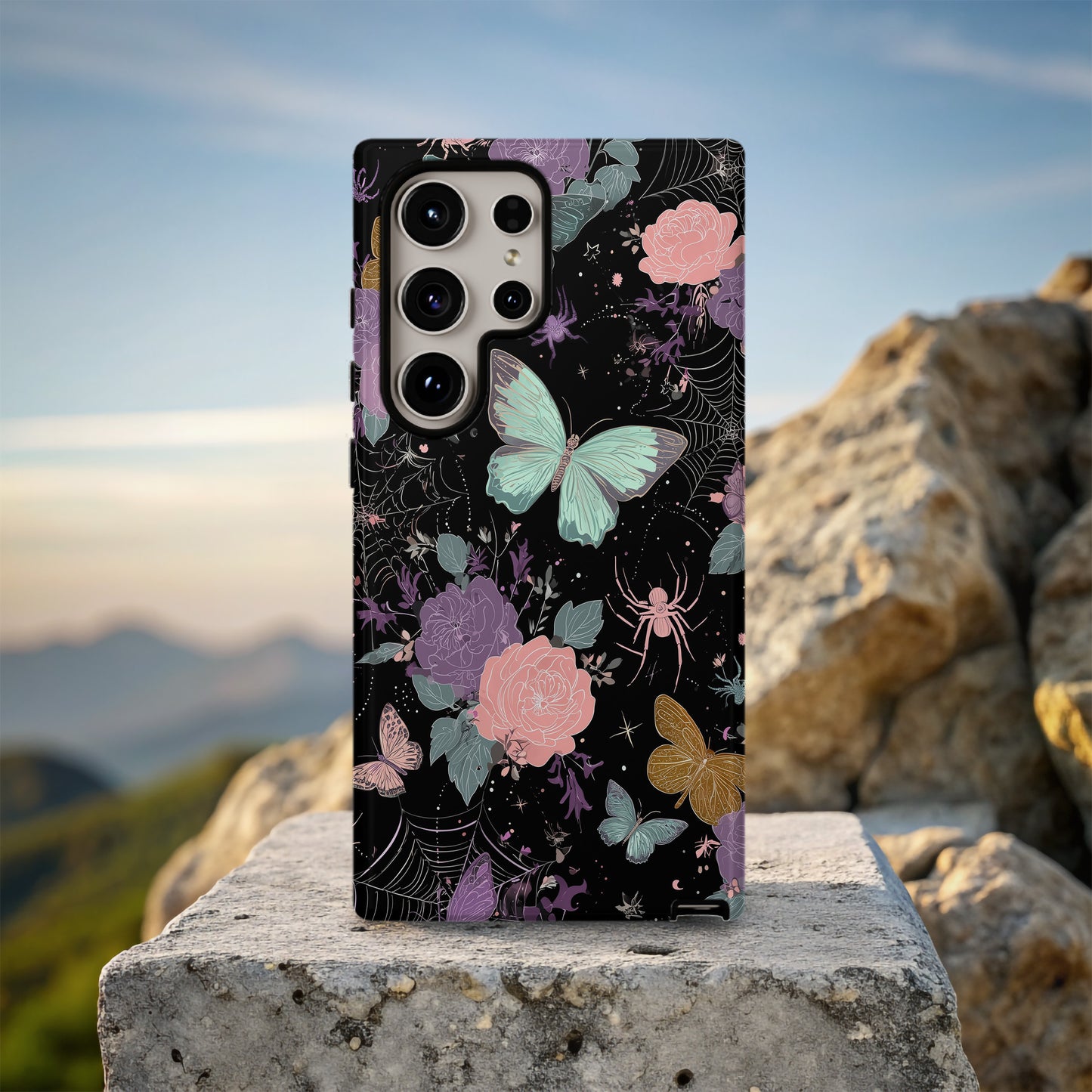 Midnight Garden: Enchanted Wings & Webs