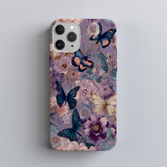 Twilight Flutter: Vintage Garden Reverie