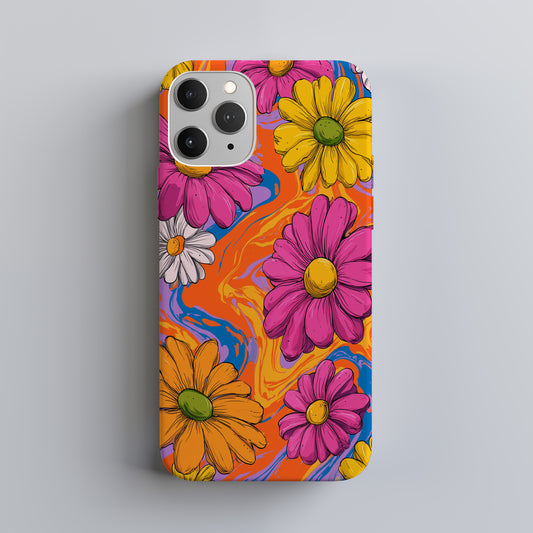 Groove Garden: Retro Swirl Daisy Explosion