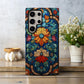 Radiance in Bloom – Art Deco Floral Stained Glass Elegance