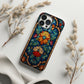 Radiance in Bloom – Art Deco Floral Stained Glass Elegance