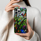 Tropical Paradise Stained Glass Phone Case