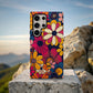 Retro Bloom Burst Phone Case