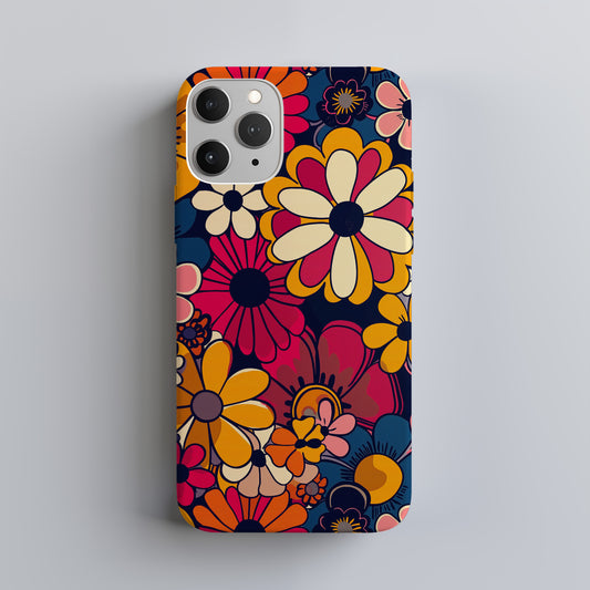 Retro Bloom Burst Phone Case