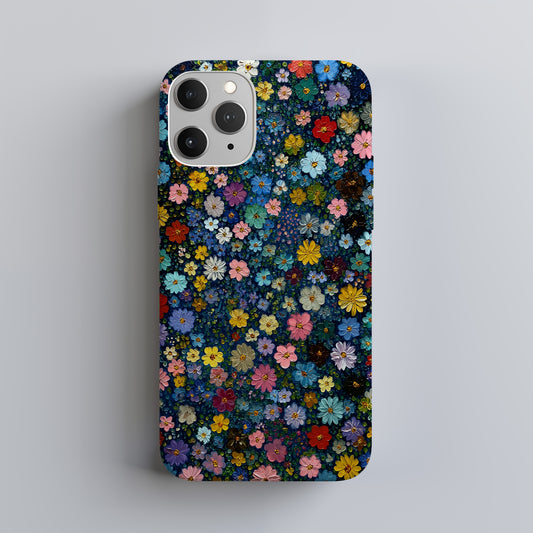 Blooming Nightfall Wildflower Phone Case