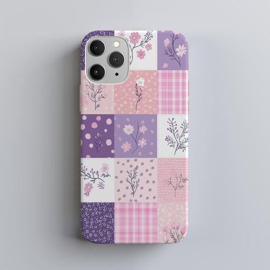 Pastel Patchwork Blossom Phone Case