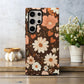 Boho Hearts & Blossoms Floral Phone Case