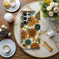 Retro Kaleidoscope Blooms Floral Phone Case