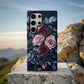 Midnight Blushing Roses Phone Case