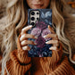 Midnight Blushing Roses Phone Case