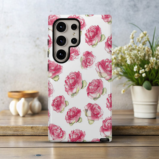 Blushing Rose Petals Phone Case