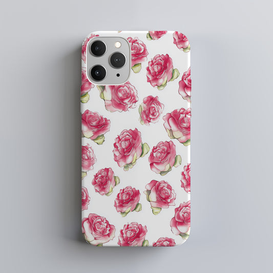 Blushing Rose Petals Phone Case