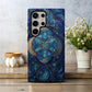 Celestial Mandala Stained Glass Phone Case