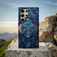 Celestial Mandala Stained Glass Phone Case